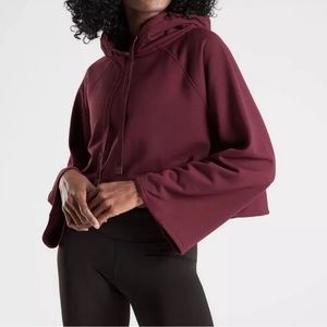 Athleta Burgundy Hoodie